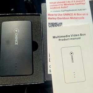 Wireless Multimedia Video Box for Car - Black